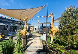 橘の展示場屋外スペース