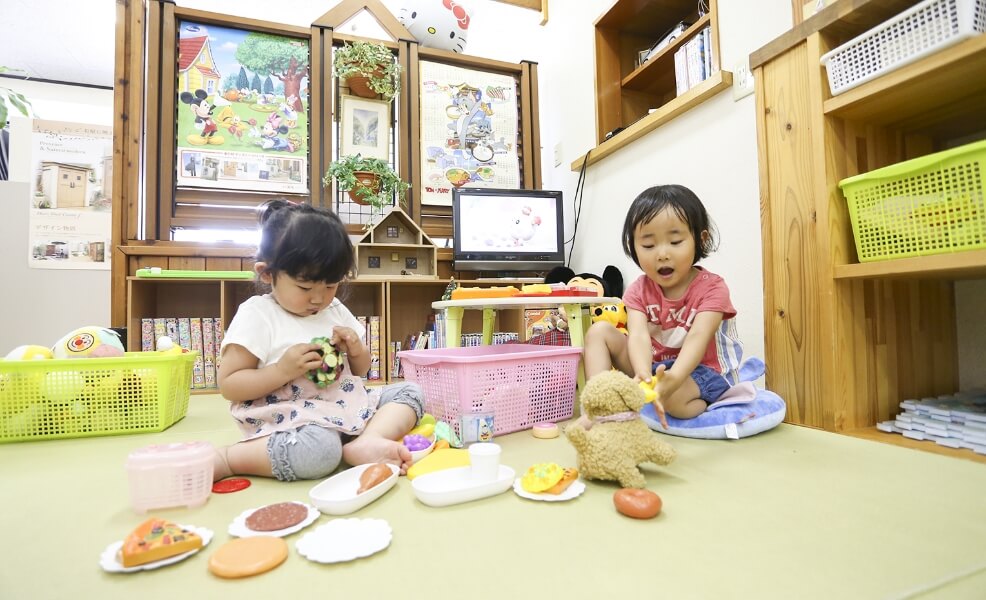 橘展示場のキッズスペース