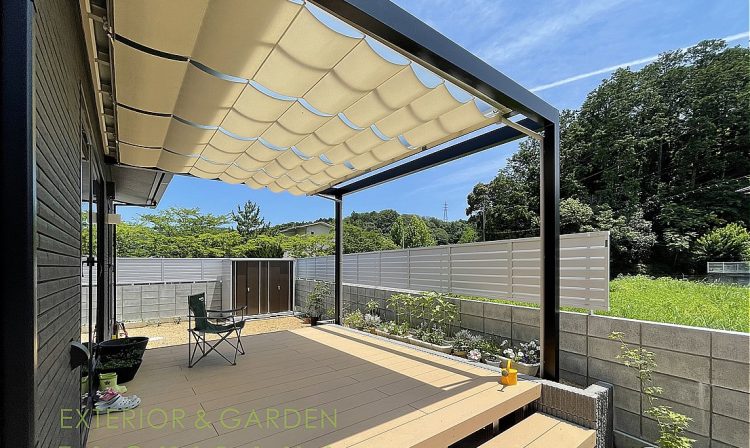 ご家族で楽しめる開放感のあるプライベートスペース